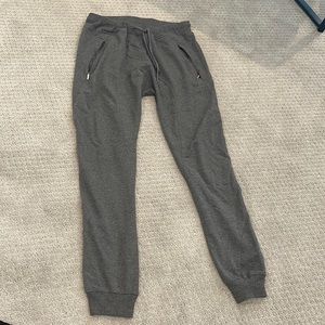 Gray sweats